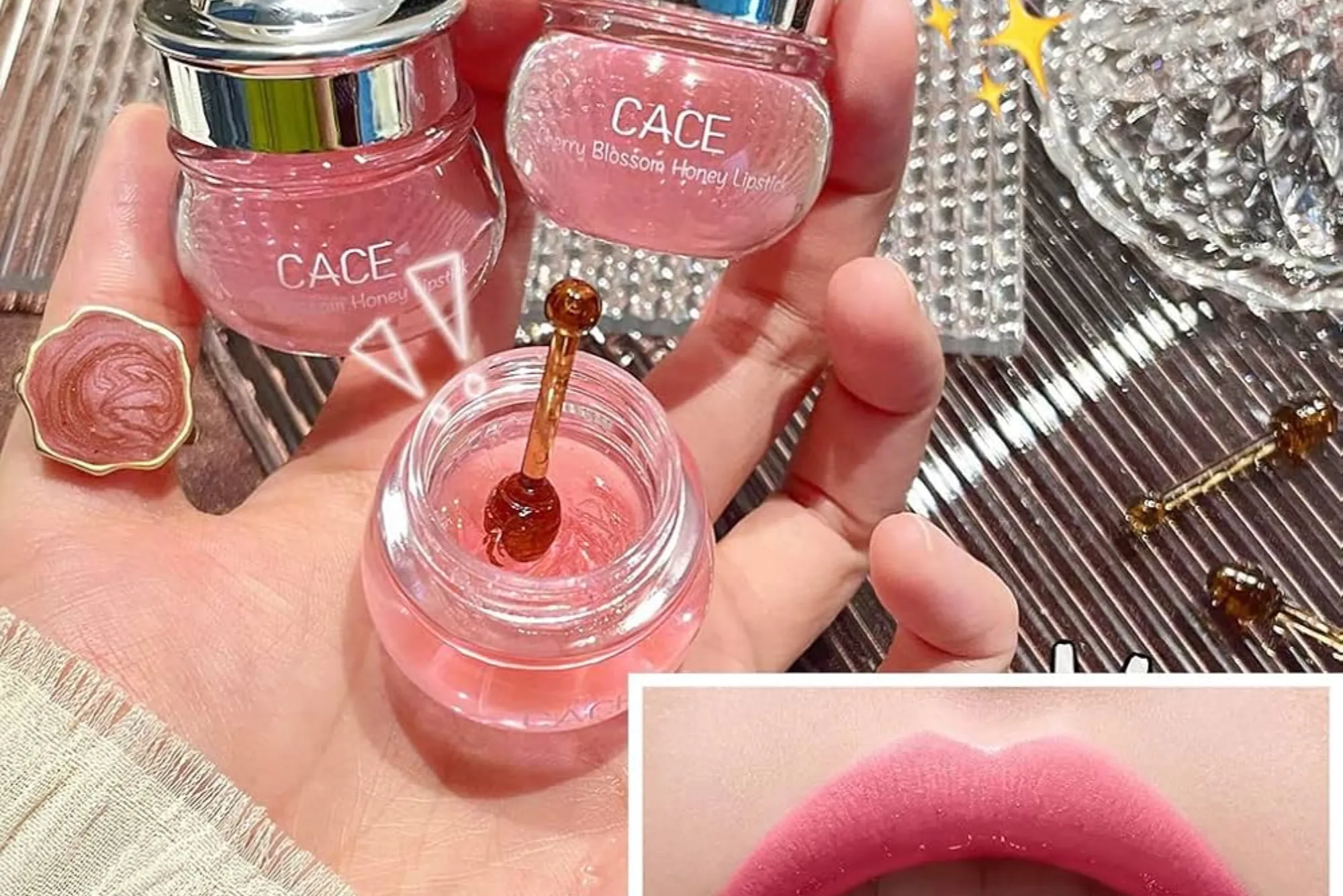 Cace Cherry Blossom Honey Lipstick