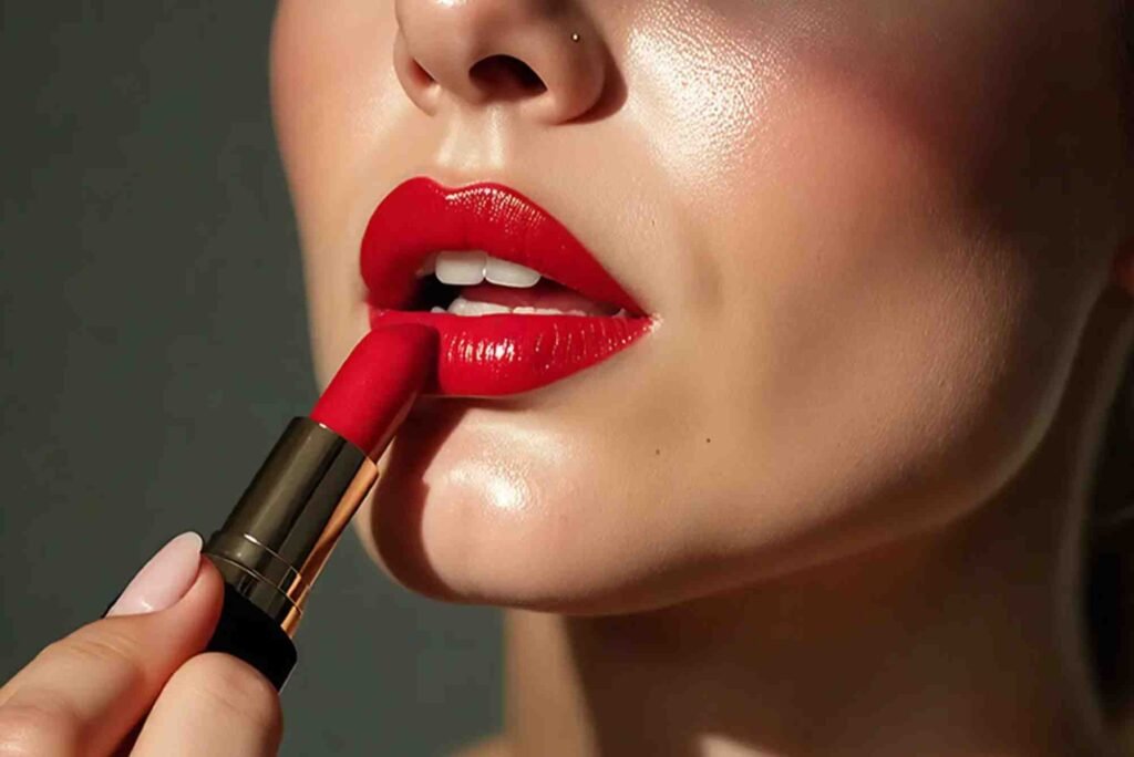 How To Make Maroon Lipstick With Red Lipstick