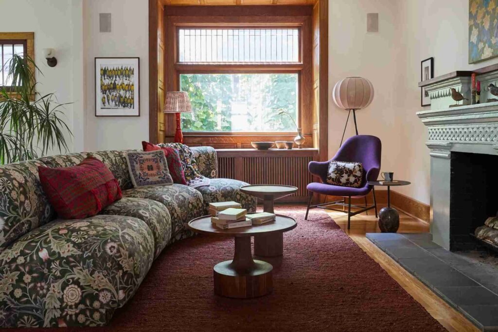 Tropical Living Room 1989 Style