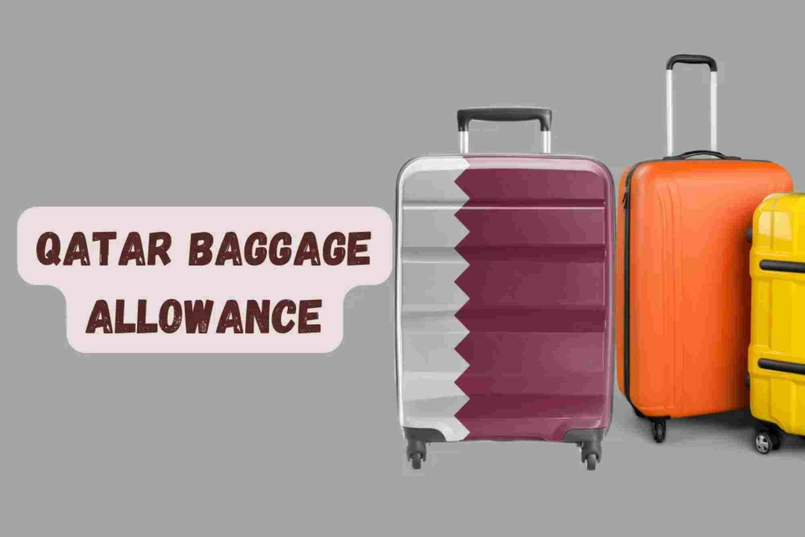 What Determines Qatar Baggage Allowance